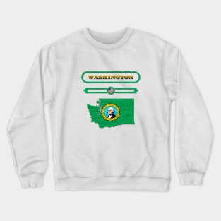 WASHINGTON STATE, UNITED STATES, USA. SAMER BRASIL Crewneck Sweatshirt